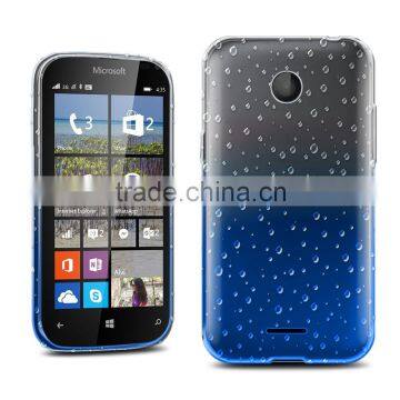 Bulk Buy From China Gradient TPU Back Case Cover Skin for Microsoft Nokia Lumia 435 3d Ultra Raindrop Cases China Suppliers photo-2