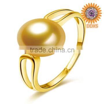 Custom Wholesale High Grade Natural South Sea Latest Shell Pearl Ring Design