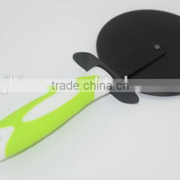 Colorful kitchen utensil stainless steel coating pizza cutter pizza slicer