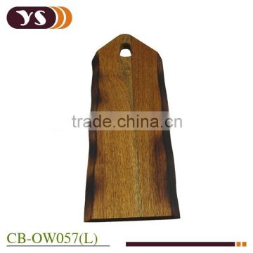 different size mango wood board with hot burning