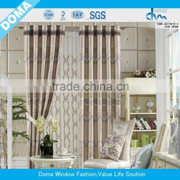 2015 new design European high-grade jacquard polyester curtain