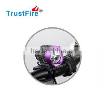 TrustFire factory wholesale D008 three CREE XM-L T6 lights 2000LM bicycle led flashlight/mountain bike light