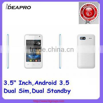 3.5'' Android 3.5 G+F Touch Mobile Phone 1G MHZ With Leather Case photo-4