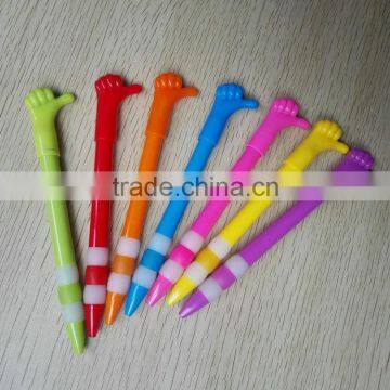 Cheap Import Products Solid Color Barrel and Clip, Neb Printable Plastic Pen