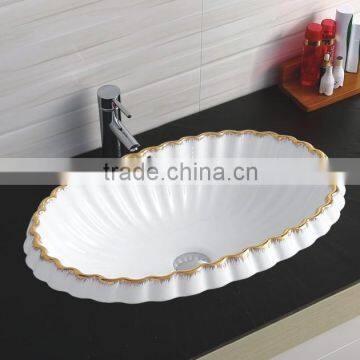 Economical Fashion Color Round Color Ceramic Basin photo-3