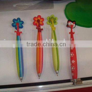 Cheap promotion magnetic pen rubber fancy