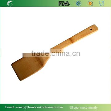 Bamboo Kitchen Utensil, Square Bamboo Spatula, Bamboo Cooking Tool