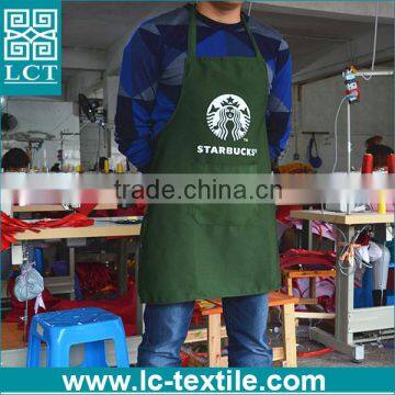Custom Made Print Star Bucks Coffee Uniform Waiter Barista Apron photo-2