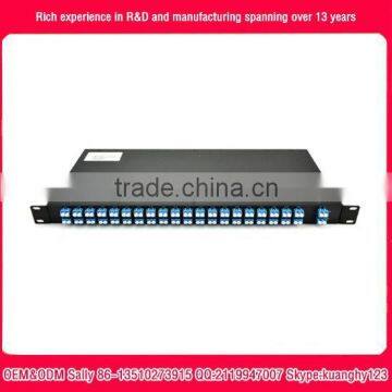 40 Channels Duplex DWDM AAWG Mux Demux C21 to C60 3dB Insertion Loss With Monitor Port photo-4