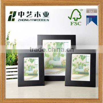 wholesale FSC&SA8000 promotional memory desktop wooden photo picture frame in gifts&crafts