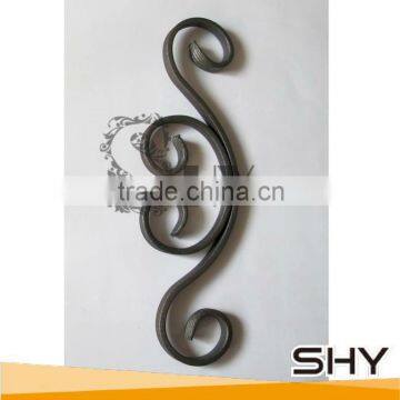 Wrought iron scroll