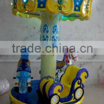 LSJQ-084 Attractive Kids Carousel for Sale Used Amusement Games Mini Fairground Ride Small Carousel for Sale photo-4