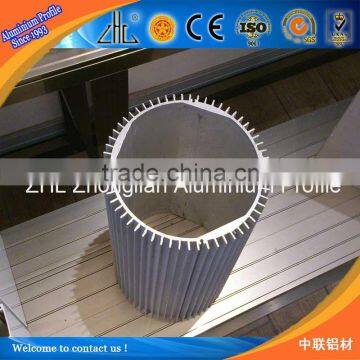 Hot 6063 aluminum profiles for heat sink manufacturers, aluminium extruded heatsinks manufacturer round heatsink/radiater