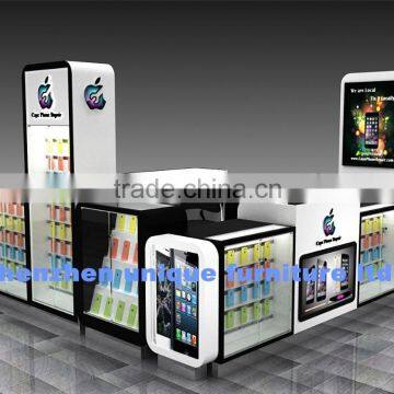 10 x 10 FT mobile phone accessory kiosk, phone repair counter for sale