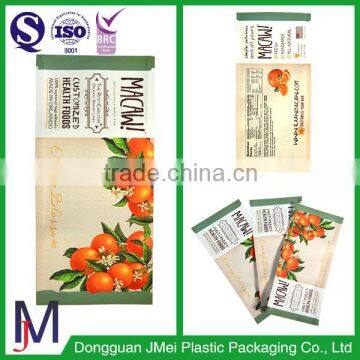 Aluminum Foil Material and 3 Side Seal Bags for Coffee Tea Snack Food Packaging photo-3