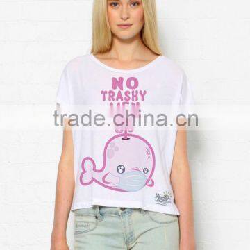 girls top printing designs Newest custom design fashion