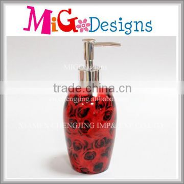 Christmas New Products Rose Red Body Decorative Lotion Bottles