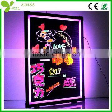 2015 Fashion Glass Led Writing Board With Usb Interface