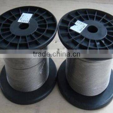 small steel wire rope of galvanied