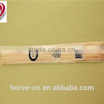 Chinese round and one end sharp bamboo barbeque skewers