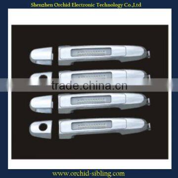 aftermarkt toyota innova chrome door handle cover with light