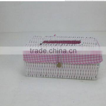 Handmade Plastic Garden Style Decorative Tissue Box photo-2