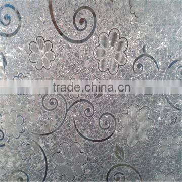 Cheap Manufacturer Design Ice Flower Mirror Glass for Interior Decoration photo-6