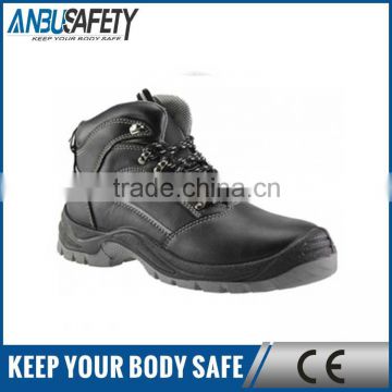 Steel toe men leather work boots for heavy work