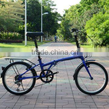 16" Inch Alloy Rim Aluminum Alloy Soomth Welding Frame Ladies Folding Disc Brake Road Bike With Multale Color photo-3