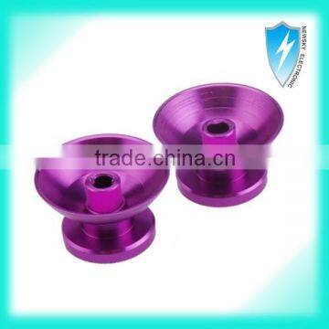 Alluminum Metal Analog Thumbsticks Thumb stick Joystick Cap Cover for PS4 controller in Purple