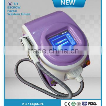 Most popular best selling portable elight ipl+rf machine