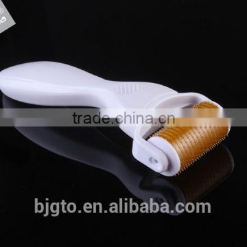 2014 Factory directly sale ,Face,body,eye titanium alloy,400 needles derma roller interchangeable head