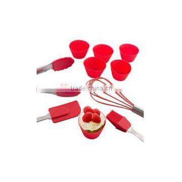 Make cupcakes silicon set/cupcked tools /cupcake mold