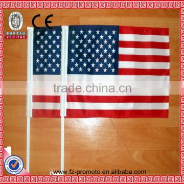 cheap custom polyester hand flag