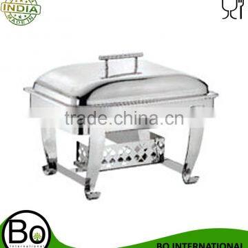 Stainless Steel Victoria Rectangular Lift Top Chafing Dish