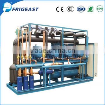 Parallel compressed condensing units