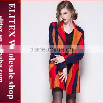 2015 Unique Sexy Fashion Ladies Cashmere Overcoat Winter Dress photo-4