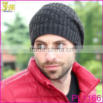 New Fashion Men's Winter Warm Wool Knit Ski Hat Outdoor Beanie Skull Caps