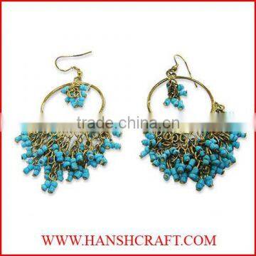 Glass Beaded Earring