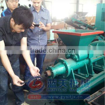 Hot Sales Coking Coal Single Screw Extruder Machine Briquette Making Machine photo-4
