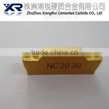 tungsten carbide grooving tools/ carbide grooving insert