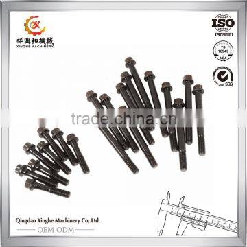 Customized Design cast iron engine cylinder head bolt iron casting bolt