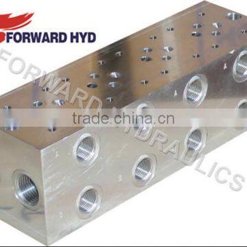 high quality hydraulic iron manifold blocks