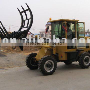 ZL08F wheel loader with grapple fork (CE-Mark)