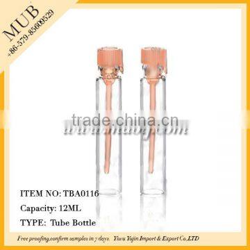 10ml Samll Clear Glass Vial Travel Refillable Glass Perfume Spray Bottle With Plastic Atomizer and Cap photo-6
