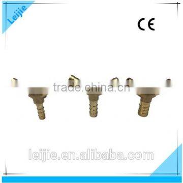 Brass Casting Three-way Hose Barb Connection Copper Pipe Y Fitting photo-2