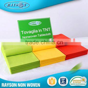 China Online Selling Protect Table Cover Red Spunbond Pp Nonwoven photo-3