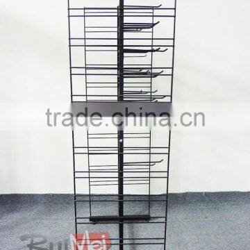 Metal Mobile 4 Sides Demountable Shoes Display Rack photo-3