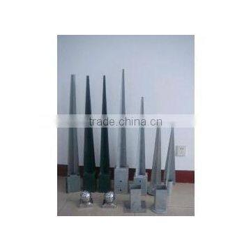 galvanized pole anchor