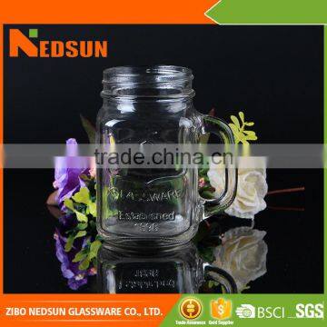 2017 Best selling product 500ml Cheap price glass jar mason most selling product in alibaba